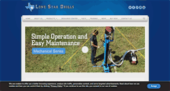 Desktop Screenshot of lonestardrills.com